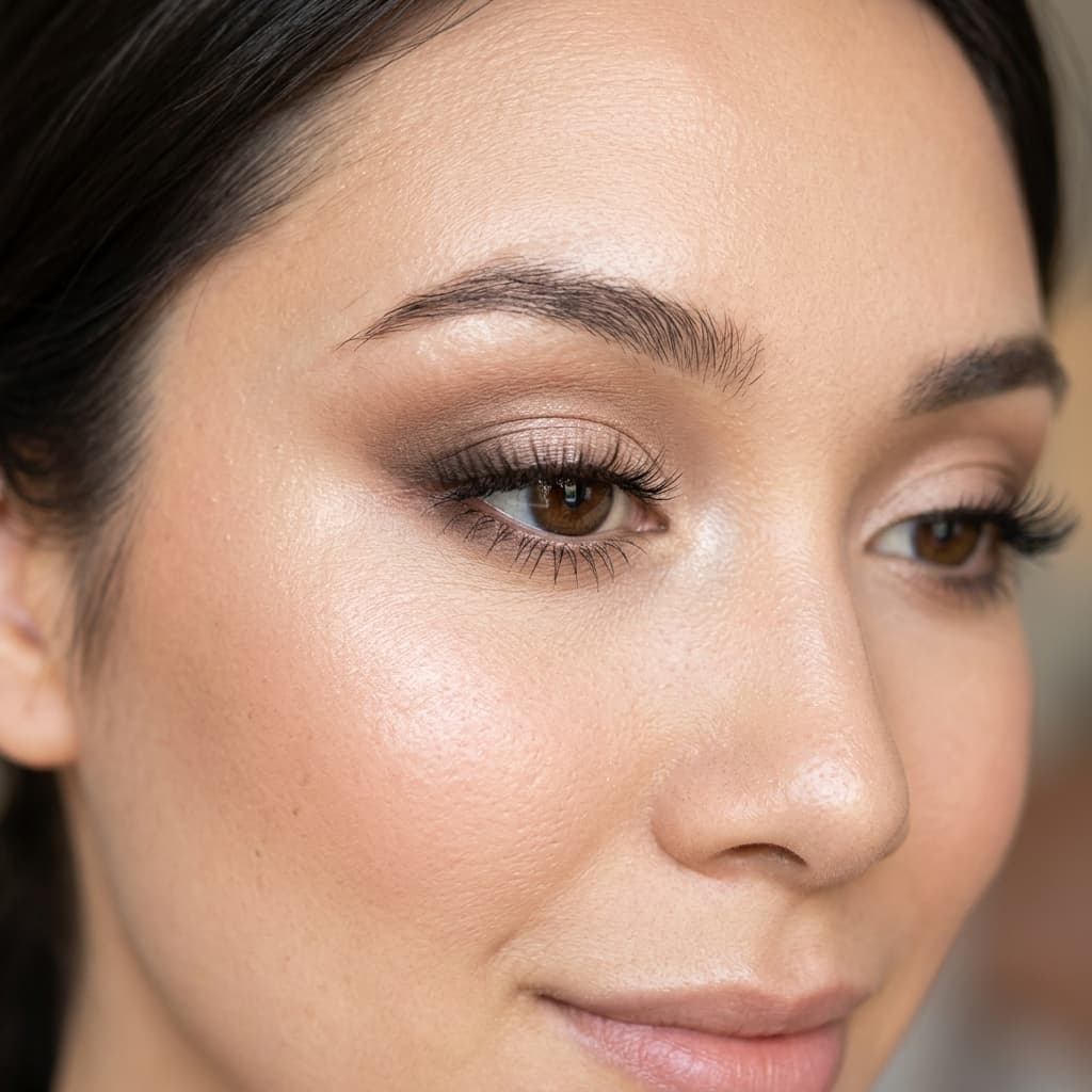 Eye Makeup Close Up